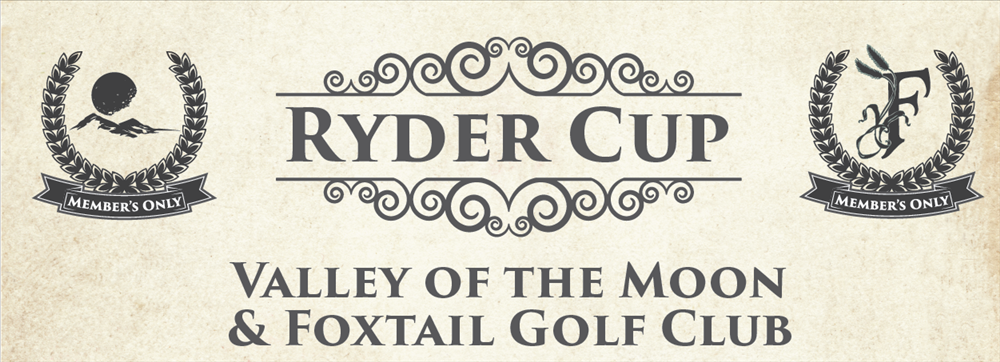 Ryder Cup 2022 with Foxtail Golf Club & Valley of the Moon